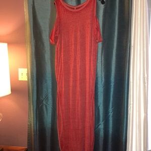 We the Free super soft cold shoulder maxi dress